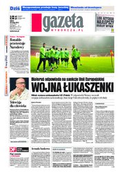 : Gazeta Wyborcza - Warszawa - e-wydanie – 50/2012
