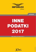 INNE PODATKI 2017 - ebook