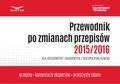 PRZEWODNIK PO ZM.PRZEPISÓW 2015/2016 DLA FIRM - ebook