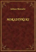 ebooki: Horsztyński - ebook