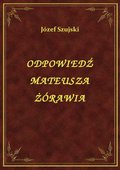 Odpowiedź Mateusza Żórawia - ebook