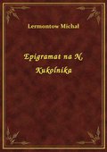 Epigramat na N. Kukolnika - ebook