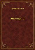 Monologi. 1 - ebook