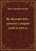 Na Kosowym Polu : opowieść z dziejów Serbii w XIV w. - ebook