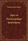 Odpis od Dzieduszyckiego Karpińskiemu - ebook