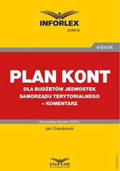 : Plan kont dla budżetów jednostek samorządu terytorialnego - komentarz - ebook