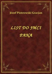 : List Do Jmci Pana - ebook