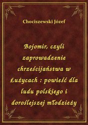 : Bojomir, czyli zaprowadzenie chrześcijaństwa w Łużycach : powieść dla ludu polskiego i doroślejszej młodzieży - ebook