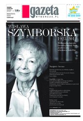 : Gazeta Wyborcza - Warszawa - e-wydanie – 27/2012