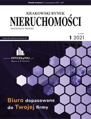 : Krakowski Rynek Nieruchomości - e-wydanie – 1/2021